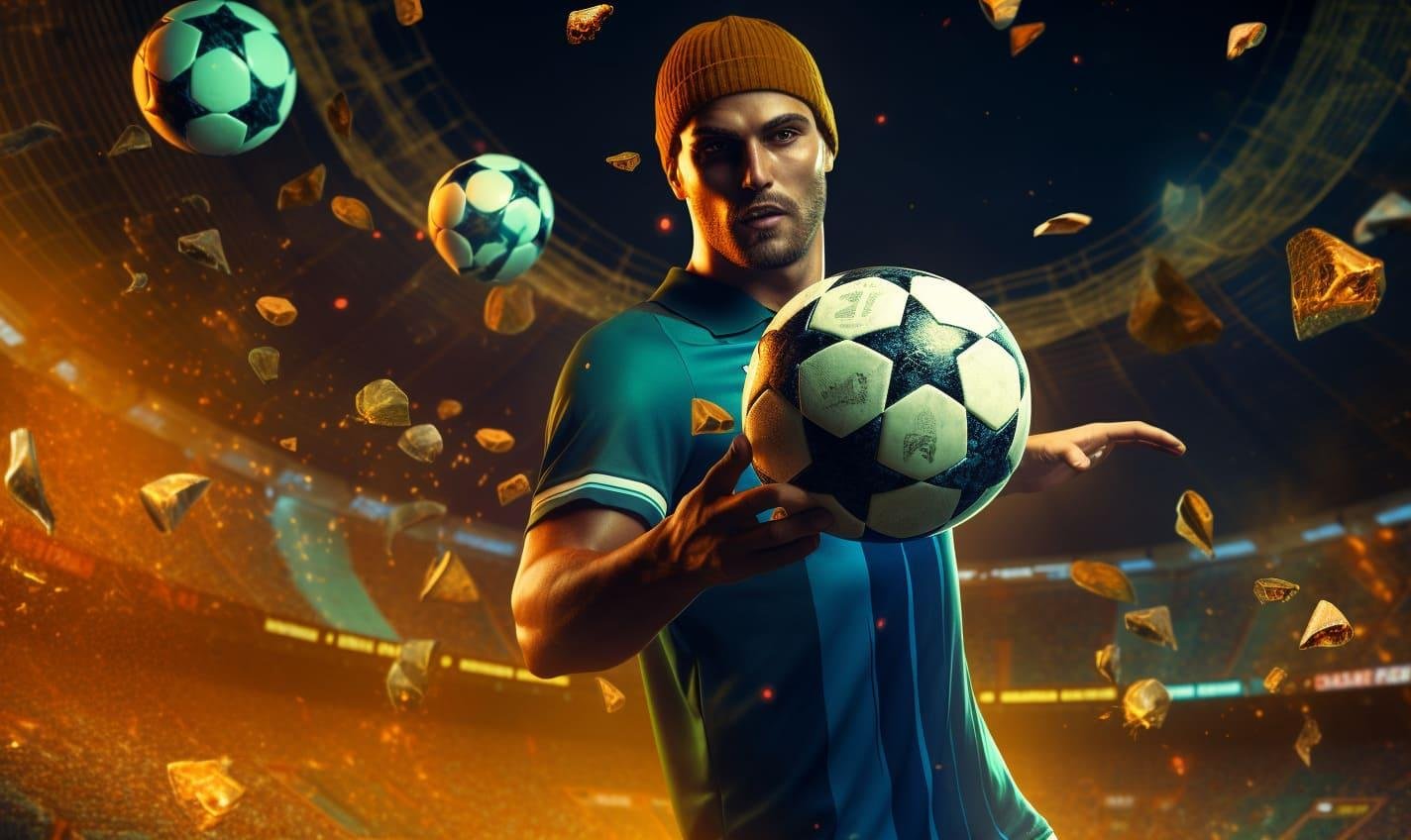 ganda mobile app interface showing live games and account dashboard